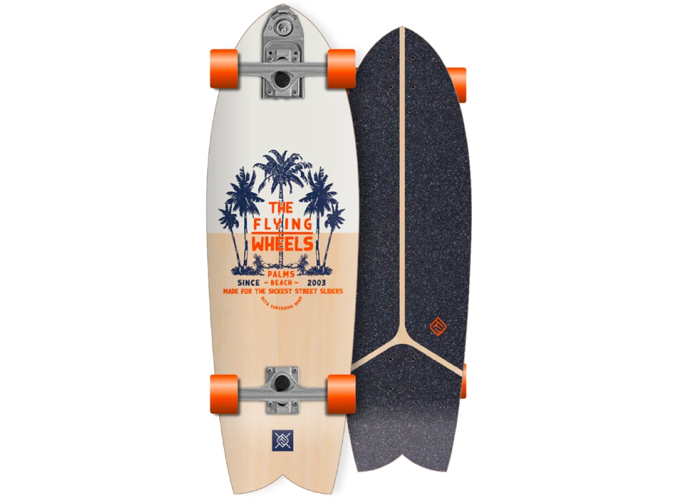 FLYING WHEELS PALMS 32"