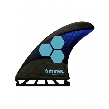 FUTURES AM1 TECHFLEX THRUSTER BLUE CYAN MEDIUM