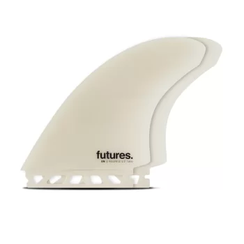 FUTURES EN REVERSE 3/2 FIBERGLASS TWIN GREY