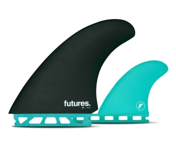 FUTURES FINS RASTA TWIN+1 HONEYCOMB/CARBON