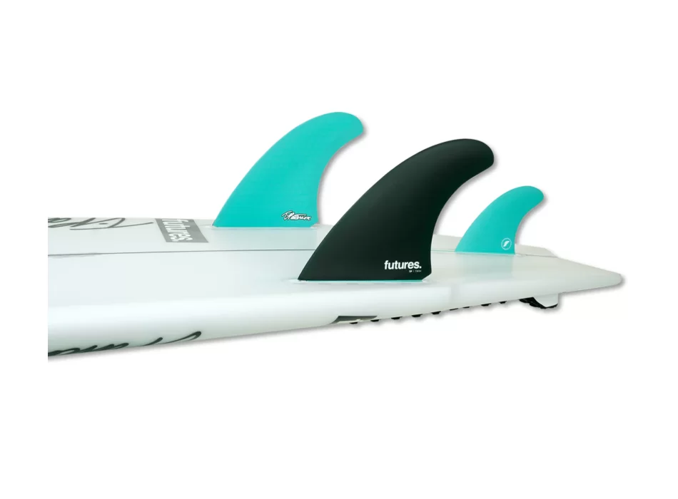 FUTURES FINS RASTA TWIN+1 HONEYCOMB/CARBON