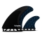 FUTURES FINS RASTA TWIN+1 HONEYCOMB/CARBON