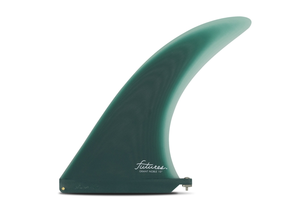 FUTURES GRANT NOBLE 10'' FIBERGLASS PURPLE PINNA LONGBOARD