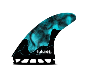 FUTURES JACK ROBINSON HONEYCOMB AQUA PINNE THRUSTER LARGE