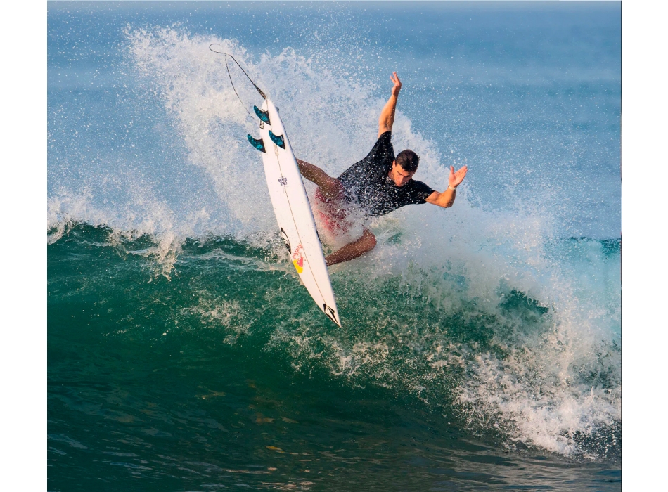 FUTURES JACK ROBINSON HONEYCOMB AQUA PINNE THRUSTER LARGE