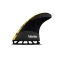FUTURES JJF-2 JOHN JOHN FLORENCE TECHFLEX DIGI YELLOW THRUSTER MEDIUM