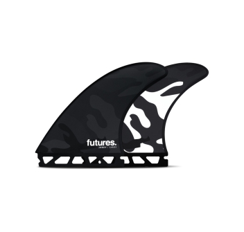 FUTURES JORDY SMITH PINNE HONEYCOMB THRUSTER LARGE BLACK WHITE CAMO