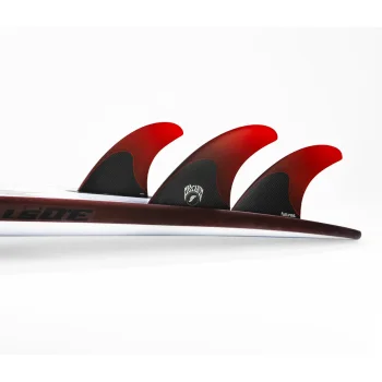 FUTURES MAYHEM LOST RTM HEX PINNE THRUSTER LARGE RED