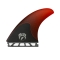 FUTURES MAYHEM LOST RTM HEX PINNE THRUSTER LARGE RED