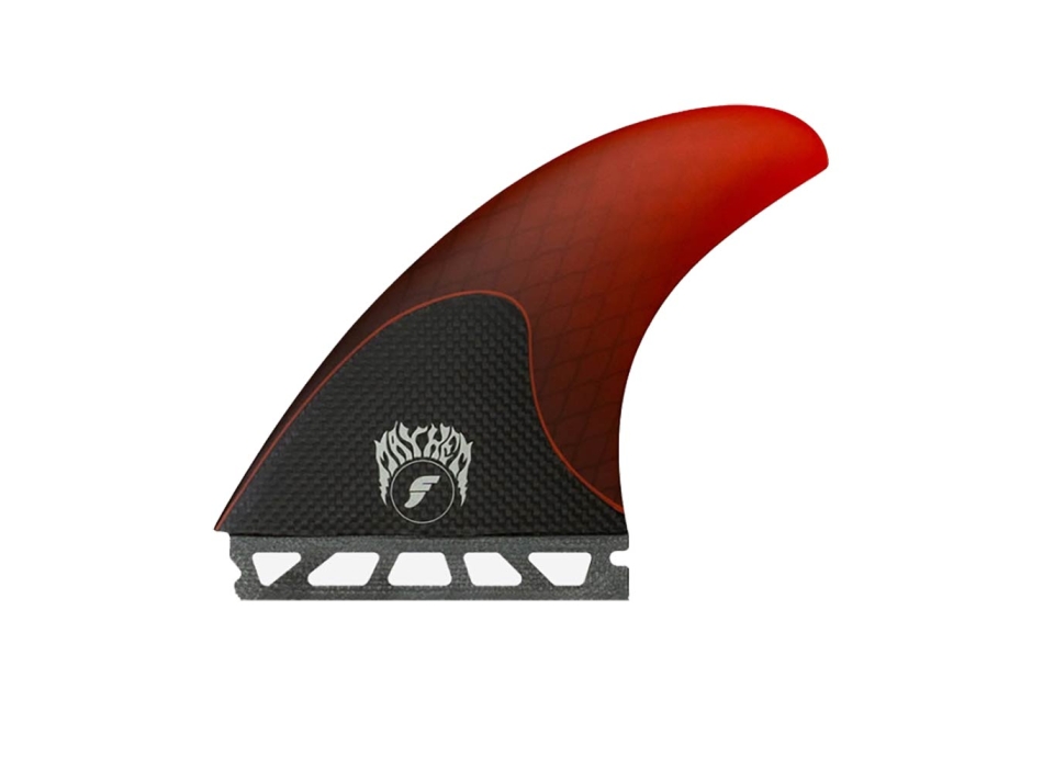 FUTURES MAYHEM LOST RTM HEX PINNE THRUSTER LARGE RED