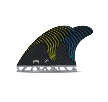 FUTURES MAYHEM PINNE THRUSTER MEDIUM YELLOW BLUE