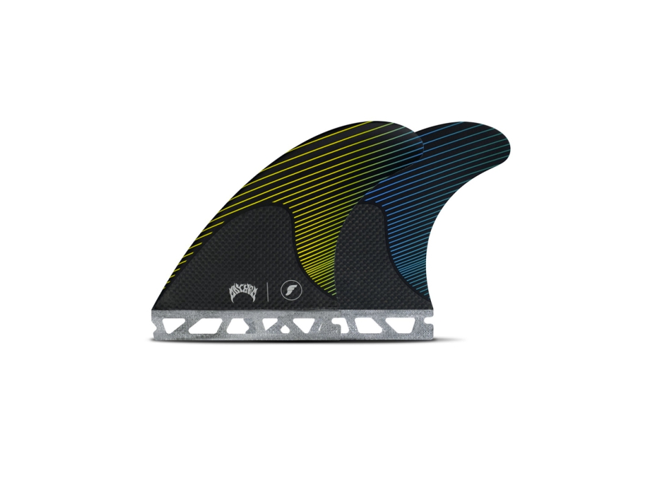 FUTURES MAYHEM PINNE THRUSTER MEDIUM YELLOW BLUE