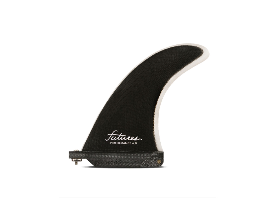 FUTURES PERFORMANCE 6'' PINNA LONGBOARD SOLID BLACK GREY