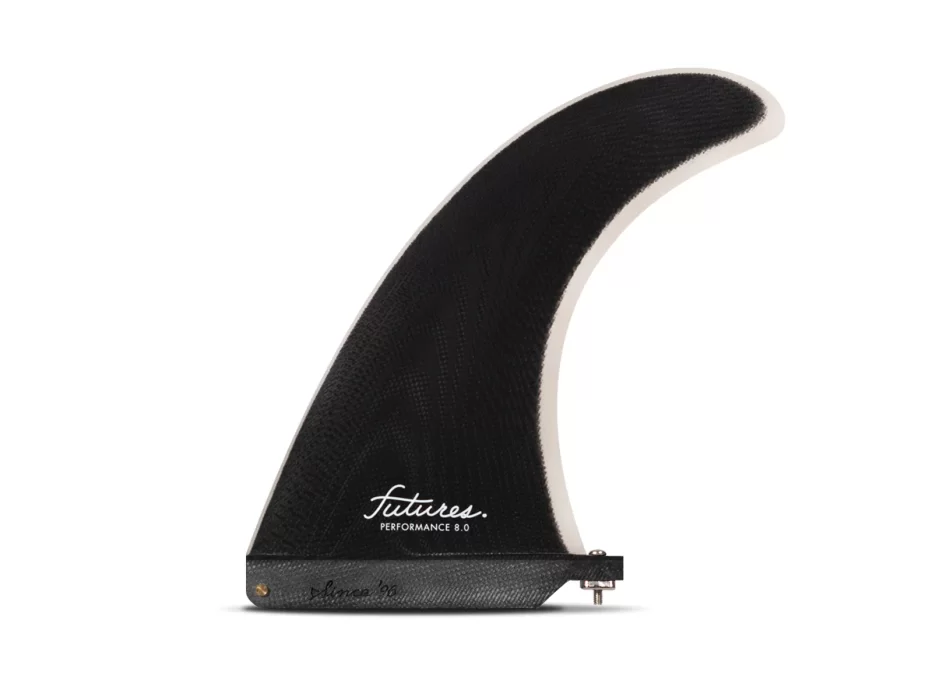 FUTURES PERFORMANCE 7'' PINNA LONGBOARD SOLID BLACK GREY
