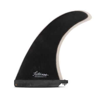 FUTURES PERFORMANCE 9" PINNA LONGBOARD SOLID BLACK GREY