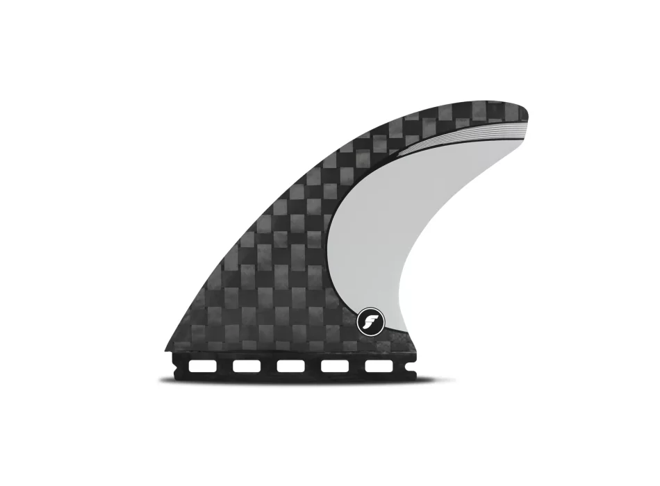 FUTURES PINNE 3/2 VECTOR BLACKSTIX THRUSTER SILVER LARGE