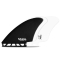 FUTURES PINNE CHRISTENSON KEEL FINS WHITE BLACK