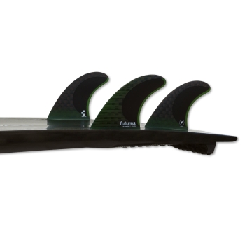 FUTURES PINNE F8 BLACKSTIX THRUSTER LARGE GREEN