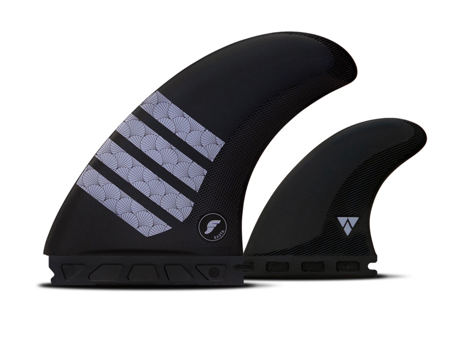 FUTURES PINNE RASTA ALPHA TWIN + 1 CARBON PURPLE