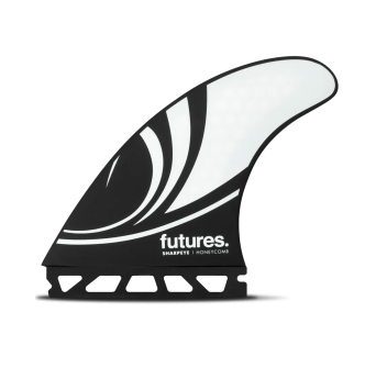 FUTURES PINNE SHARP EYE THRUSTER LARGE BLACK WHITE