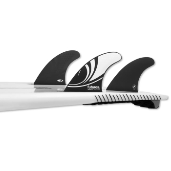 FUTURES PINNE SHARP EYE THRUSTER LARGE BLACK WHITE