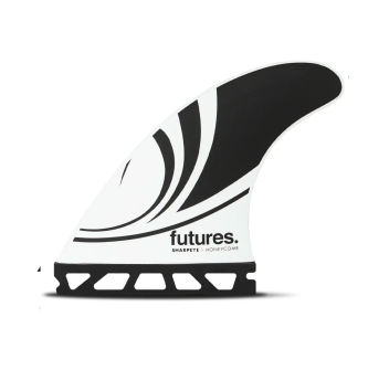 FUTURES PINNE SHARP EYE THRUSTER MEDIUM BLACK WHITE