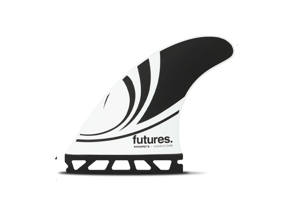FUTURES PINNE SHARP EYE THRUSTER MEDIUM BLACK WHITE