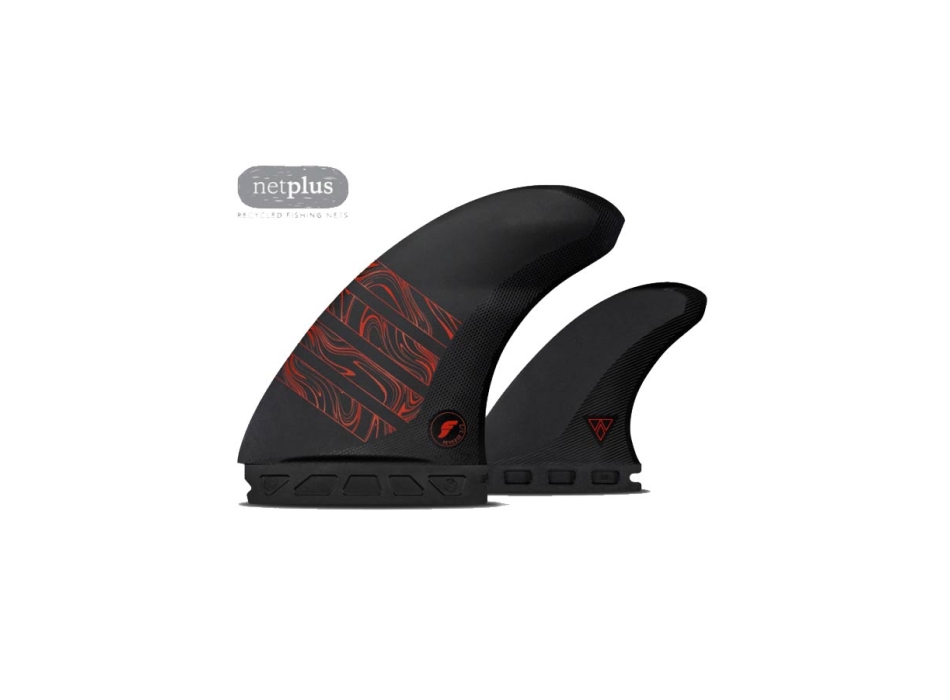 FUTURES PINNE T1 ALPHA CARBON TWIN FIN +1
