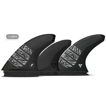 FUTURES PINNE VECTOR 3/2 ALPHA 5-FIN SCIMITAR CARBON GOLD MEDIUM