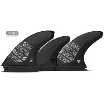 FUTURES PINNE VECTOR 3/2 ALPHA 5-FIN SCIMITAR CARBON GOLD MEDIUM