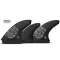 FUTURES PINNE VECTOR 3/2 ALPHA 5-FIN SCIMITAR CARBON GREY LARGE