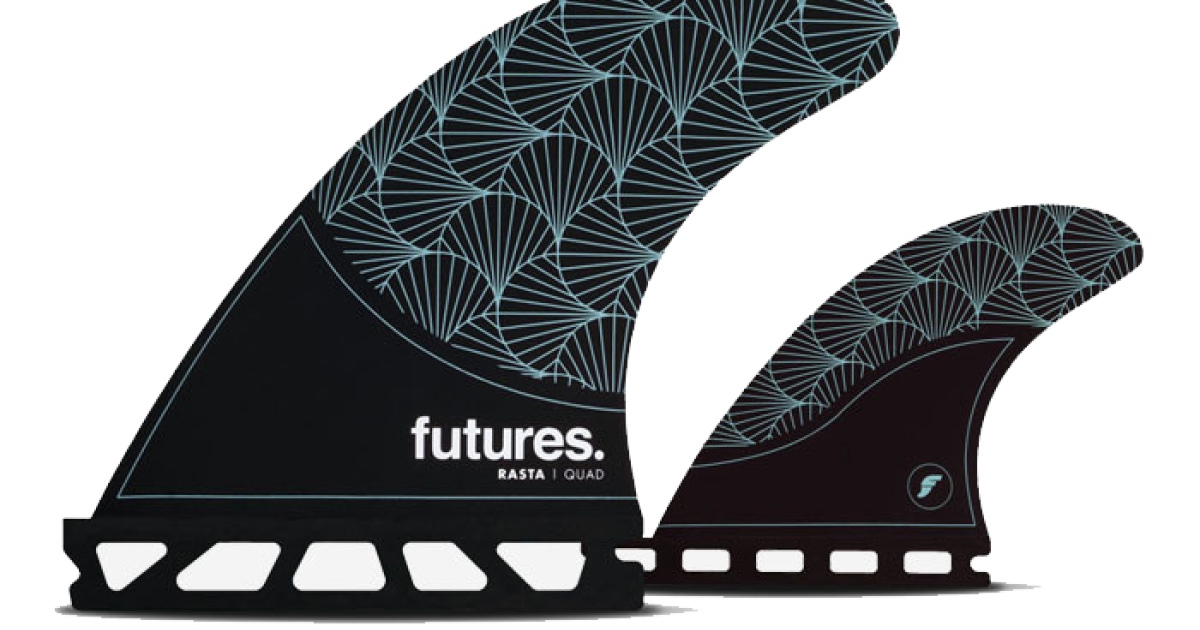 Rasta Quad - Neutral Surf Fins - Futures US – Futures Fins US