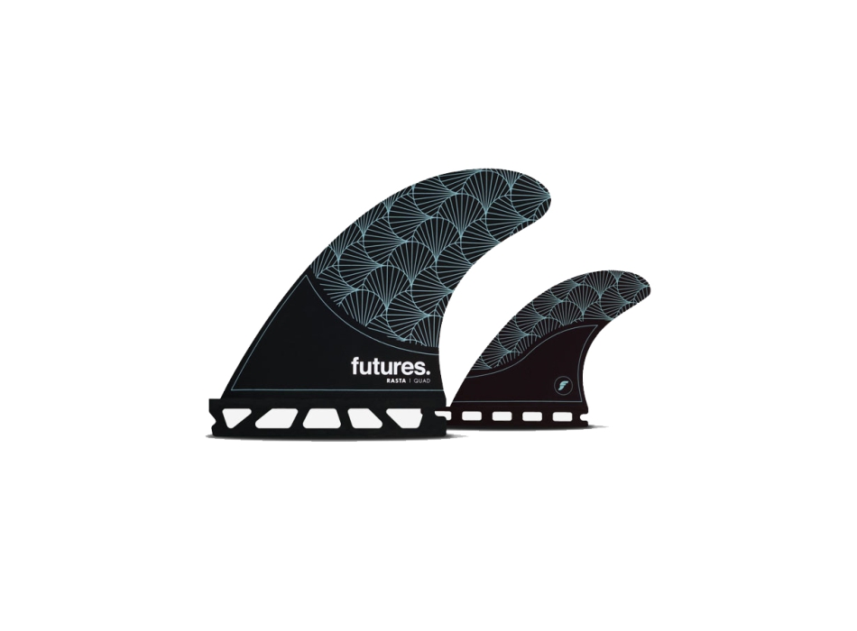 Rasta quad fins top