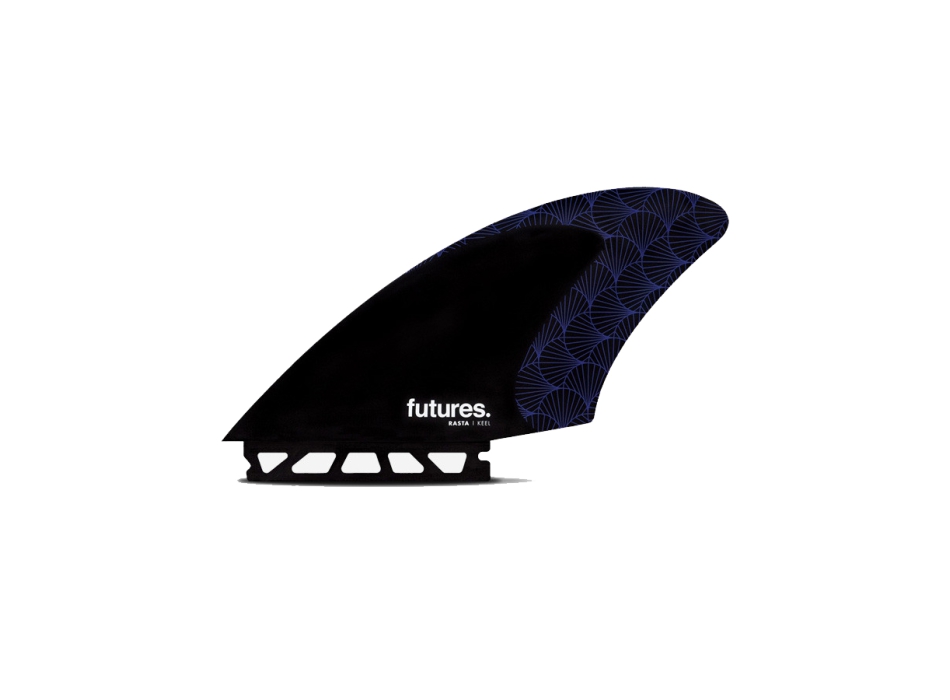 Rasta keel fins top