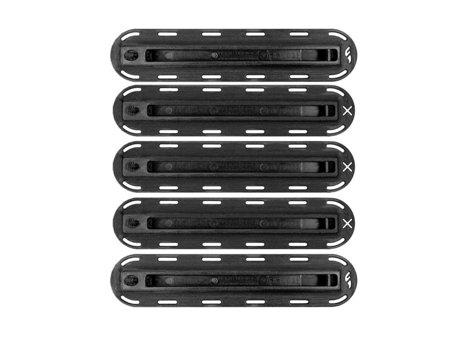 FUTURES SET DI SCASSE SHAPER KIT BLACK 5 PEZZI