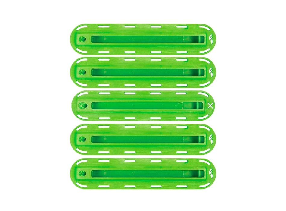 FUTURES SET DI SCASSE SHAPER KIT LIME GREEN 5 PEZZI