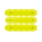 FUTURES SET DI SCASSE THRUSTER SHAPER KIT NEON YELLOW
