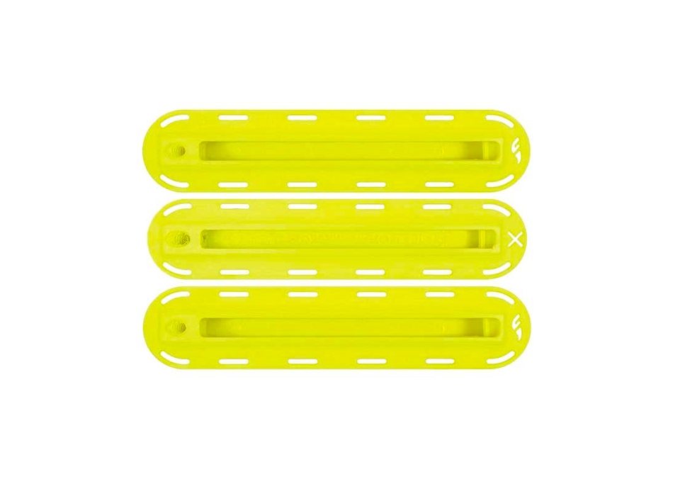 FUTURES SET DI SCASSE THRUSTER SHAPER KIT NEON YELLOW