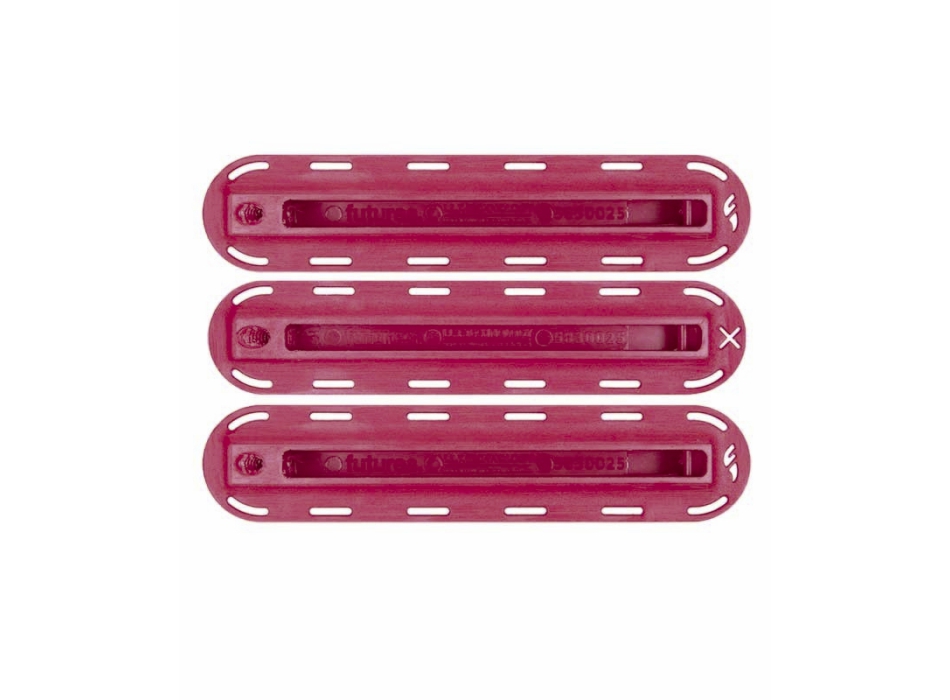 FUTURES SET DI SCASSE THRUSTER SHAPER KIT RED