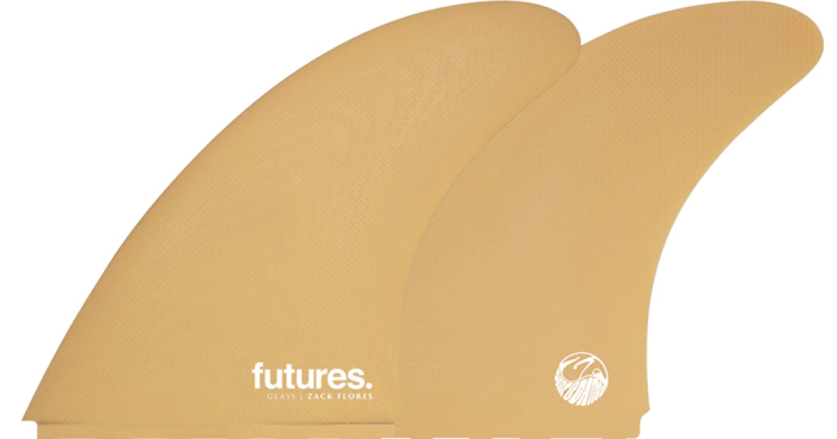 Pinne Futures Zack Flores Fiberglass Twin - Vendita Online