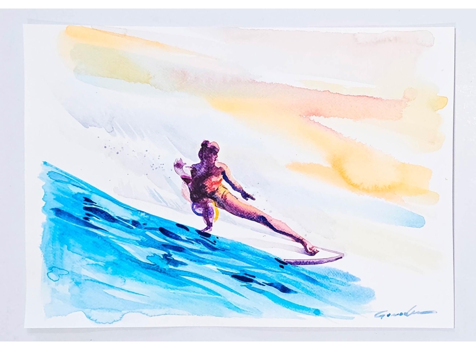 GANADU SURF ART ACQUERELLO 30x40 CM SPRAY