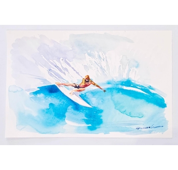 GANADU SURF ART ACQUERELLO 30x42 CM CUT BACK