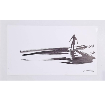 GANADU SURF ART CHINA B/N 25X45 CM