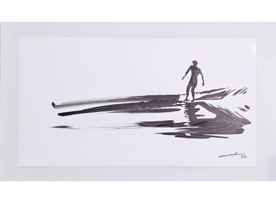 GANADU SURF ART CHINA B/N 25X45 CM