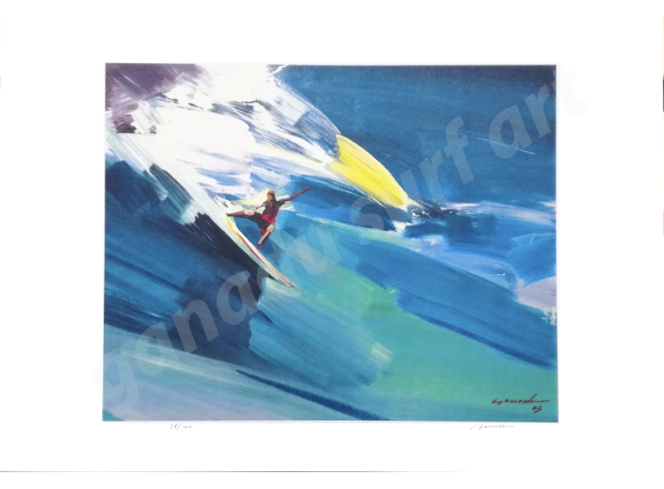 GANADU SURF ART LIMITED EDITION PRINT #16 32x46