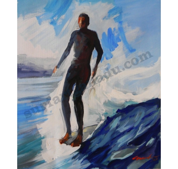 GANADU SURF ART ORIGINAL PAINTINGS LINE UP