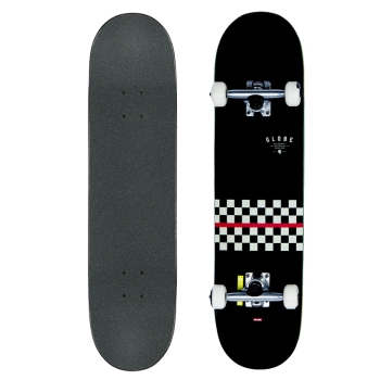 GLOBE 7.75" G1 FULL ON SKATE COMPLETO RED LINE