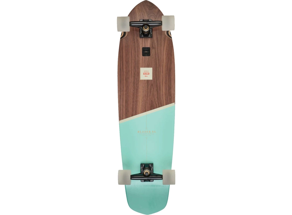 GLOBE CRUISER LONGBOARD BLAZER XL 36” BAMBOO/FLORAL COUCH SKATEBOARD COMPLETO 