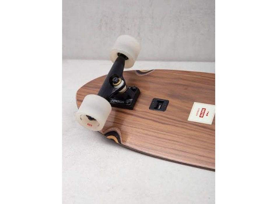 GLOBE CRUISER LONGBOARD BLAZER XL 36” BAMBOO/FLORAL COUCH SKATEBOARD COMPLETO 
