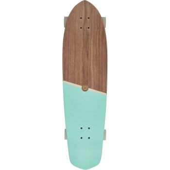 GLOBE CRUISER LONGBOARD BLAZER XL 36” BAMBOO/FLORAL COUCH SKATEBOARD COMPLETO 